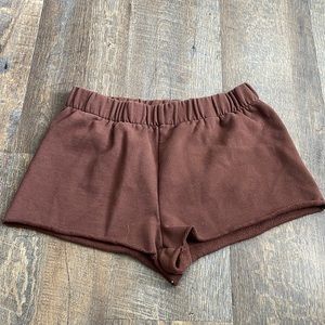 PacSun Brown Playboy Sweatshorts